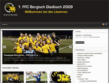 Tablet Screenshot of ffcbergischgladbach.de